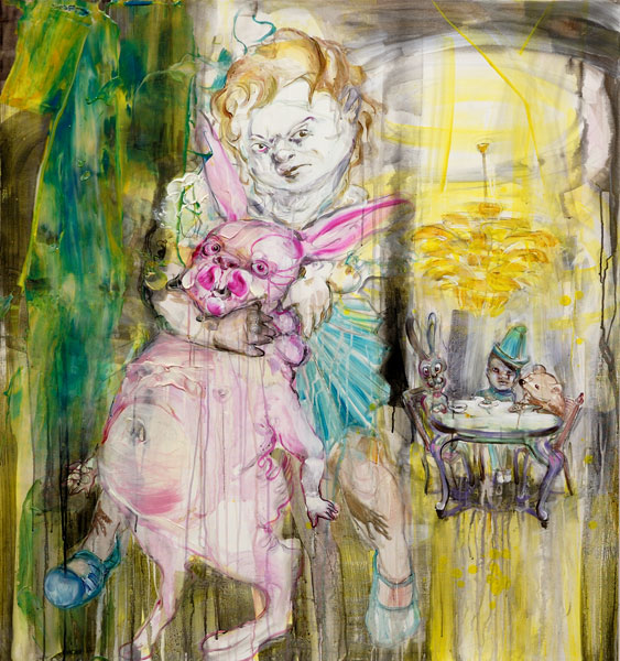 Alice (Good Catch), 150 x 140 cm, 2009
